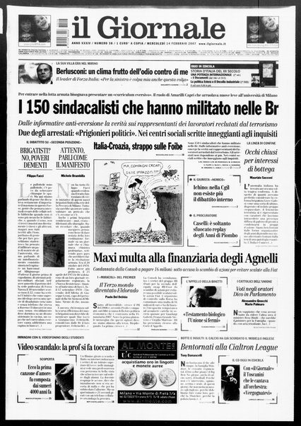 Il giornale : quotidiano del mattino